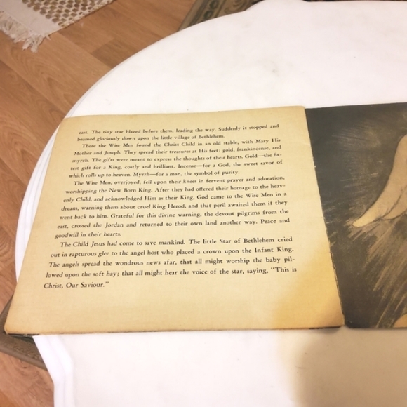 1934 Christmas Booklet The Star Of Bethlehem Book Vintage - Picture 14 of 16